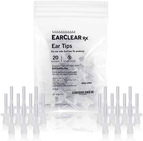 Ear Washer Universal Disposable Tips, Physician Preferred for Sterility and Cleanliness During Ear Wax Removal and Ear Irrigation for Proper Hygiene, Single use